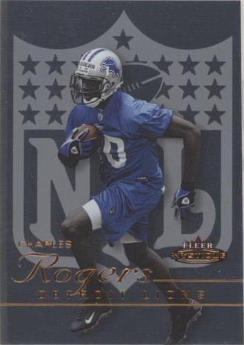 2003 Fleer Mystique Charles Rogers #96