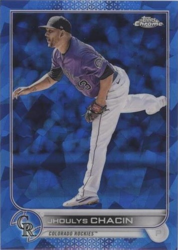 2022 Topps Chrome Update Series Sapphire Edition - Jhoulys Chacin #US40