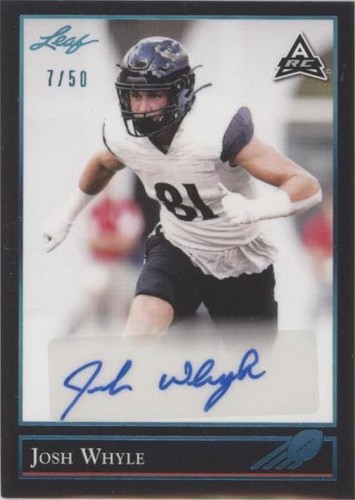 2021 Leaf Memories Josh Whyle #BG-JW3