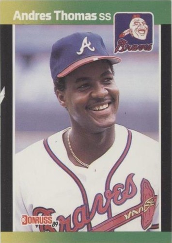 1989 Donruss Baseball's Best - Andres Thomas #197