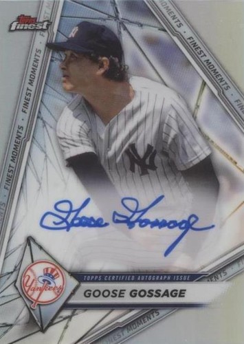 2022 Topps Finest - Rich Gossage #FMA-GG