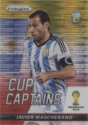 2014 Panini Prizm World Cup Javier Mascherano #16