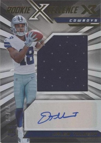 2022 Panini XR Jalen Tolbert #RXE-JT
