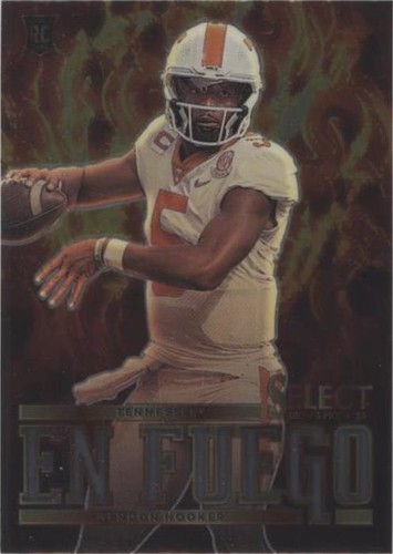 2023 Panini Select Draft Picks Hendon Hooker #EF-HH