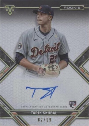 2021 Topps Triple Threads - Tarik Skubal #RAC-TS