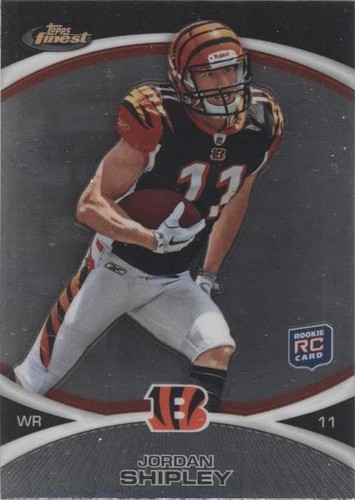 2010 Topps Finest Jordan Shipley #122