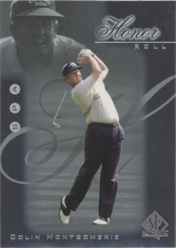 2001 SP Authentic - Colin Montgomerie #HR22