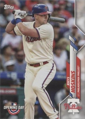 2020 Topps Opening Day - Rhys Hoskins #156