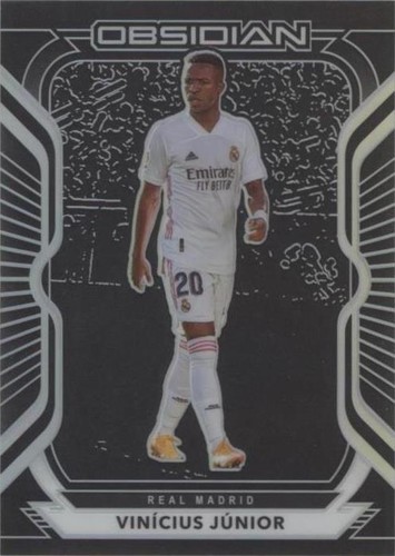 2020-21 Panini Obsidian Electric Etch Purple 68/75 Vinicius