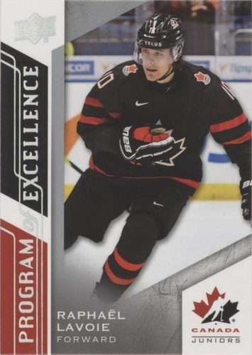 2020-21 Upper Deck Team Canada Juniors - Raphael Lavoie #117