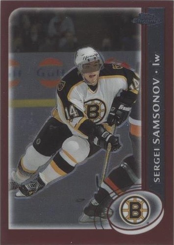 2002-03 Topps Chrome - Sergei Samsonov #84