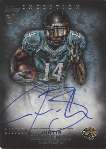 2012 Topps Inception Justin Blackmon #135