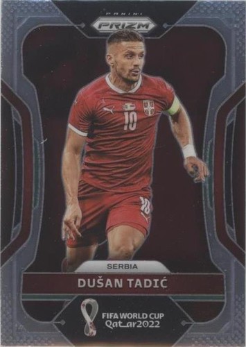 2022 Panini Prizm World Cup Qatar Dusan Tadic #254