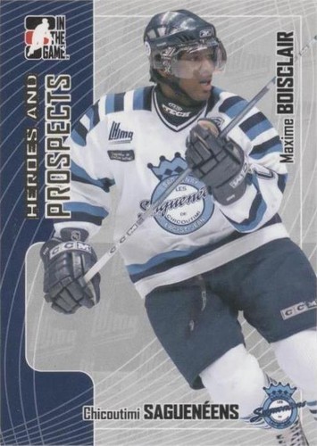 2005-06 In the Game Heroes and Prospects - Maxime Boisclair #302
