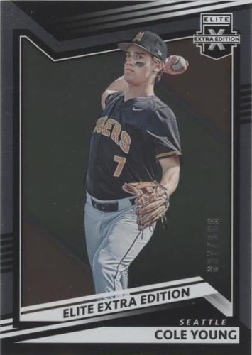 2022 Panini Elite Extra Edition - Cole Young #21