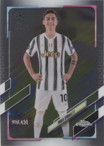2020-21 Topps Chrome X Steve Aoki UCL Paulo Dybala #47