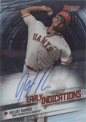 2018 Bowman's Best - Heliot Ramos #EIA-HR