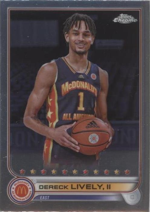 2022 Topps Chrome McDonald's All American - Dereck Lively #2