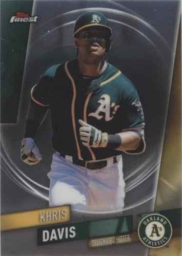 2019 Topps Finest - Khris Davis #122
