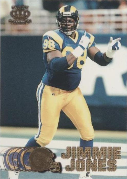1997 Pacific Crown Collection Jimmie Jones #345