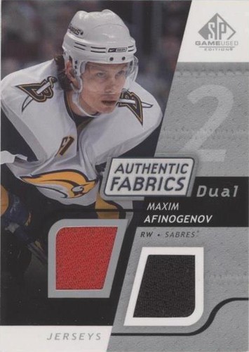 2008-09 SP Game Used Edition - Maxim Afinogenov #AF-MA