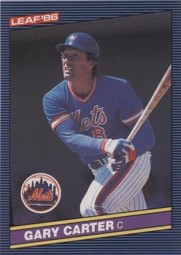 1986 Leaf Canadian - Gary Carter #63