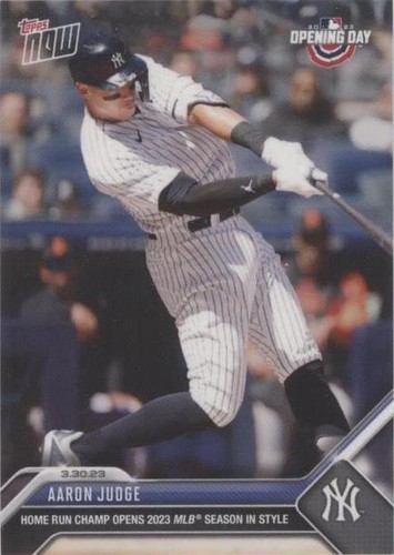 2023 Topps Now - Aaron Judge #1