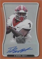 2020 Leaf Metal Draft D'Andre Swift #BAP-DS1