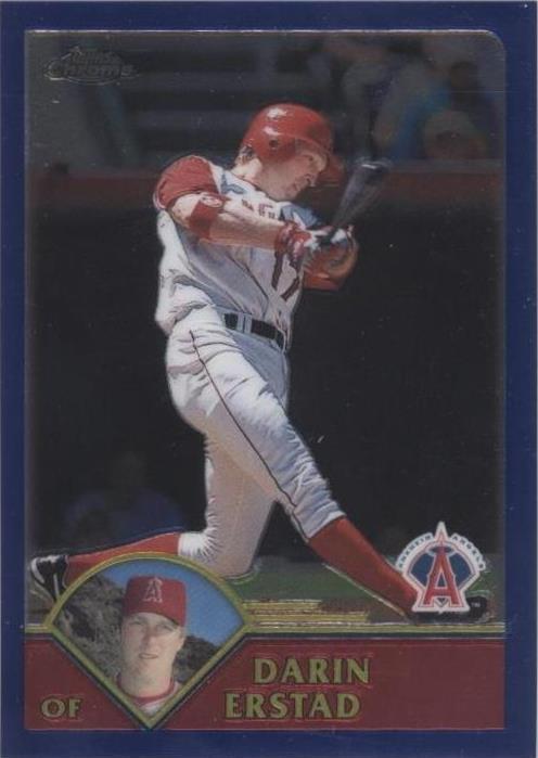 2003 Topps Chrome - Darin Erstad #336