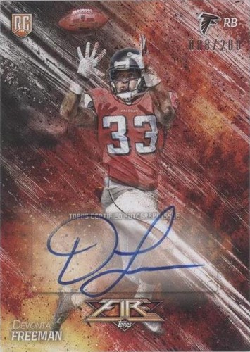 2014 Topps Fire Devonta Freeman #FA-DFR