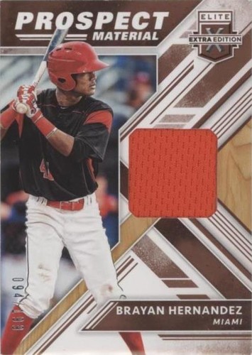 2018 Panini Elite Extra Edition - Brayan Hernandez #PM-BH