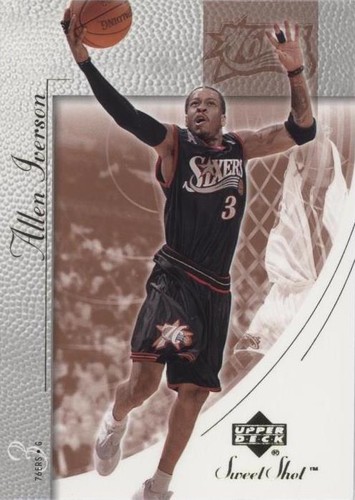 2002-03 Upper Deck Sweet Shot - Allen Iverson #62