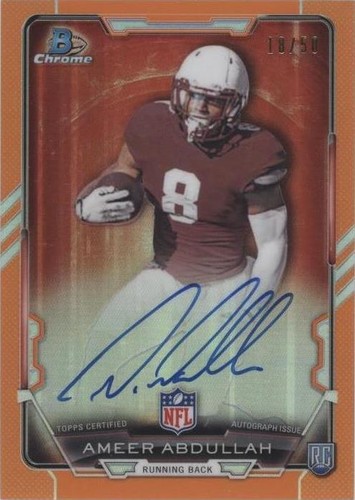 2015 Bowman Ameer Abdullah #RCRA-AAB