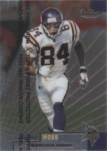 1999 Topps Finest Randy Moss #50