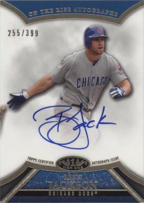 2013 Topps Tier One - Brett Jackson #ORA-BJ1