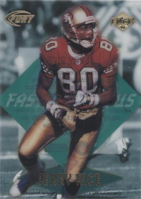 1999 Collector's Edge Fury Jerry Rice #FF-23