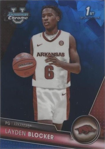 2023-24 Bowman University Chrome Sapphire Edition - Layden Blocker #7