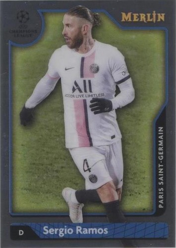 2021-22 Topps Merlin Collection Chrome UCL Sergio Ramos #148