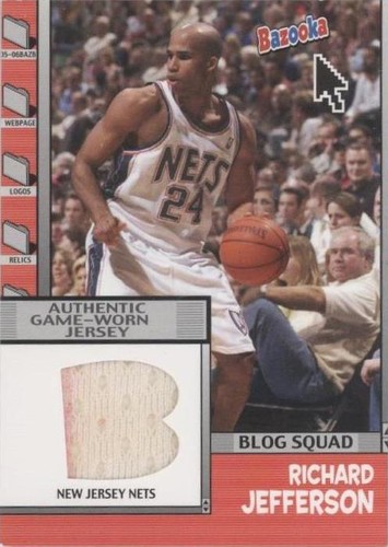 2005-06 Topps Bazooka - Richard Jefferson #BBS-RJ