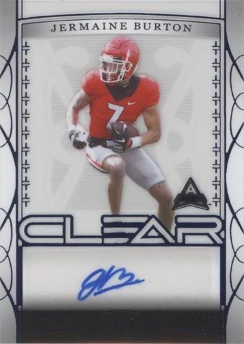 2022 Leaf Trinity Jermaine Burton #CA-JB3
