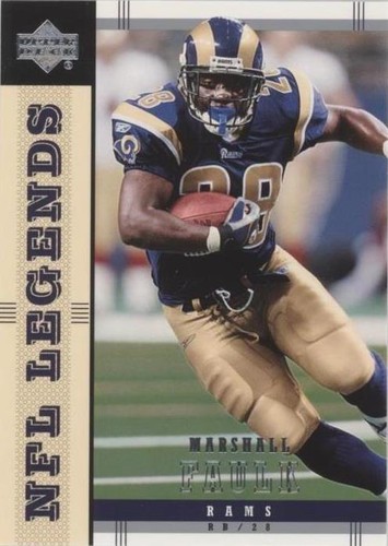 2004 Upper Deck NFL Legends Marshall Faulk #80