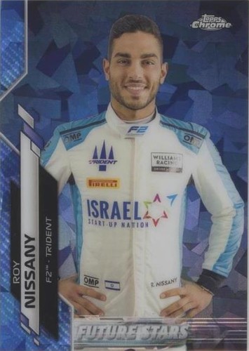 2020 Topps Chrome Sapphire Edition Formula 1 - Roy Nissany #55