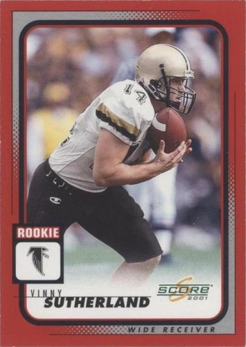 2001 Score Vinny Sutherland #304