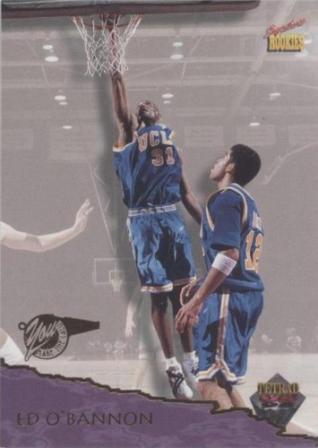 1995 Signature Rookies Tetrad - Ed O'Bannon #15