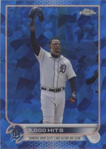 2022 Topps Chrome Update Series Sapphire Edition - Miguel Cabrera #US183