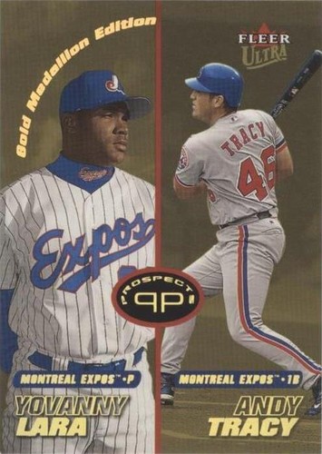 2001 Fleer Ultra - Andy Tracy Yovanny Lara #231G
