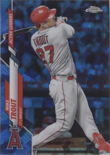 2020 Topps Chrome Update Series Sapphire Edition - Mike Trout #U-292