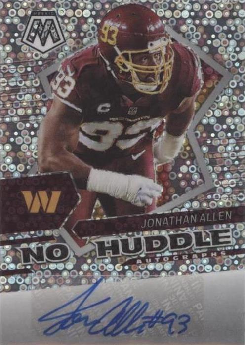 2022 Panini Mosaic Jonathan Allen #ANH-JAL