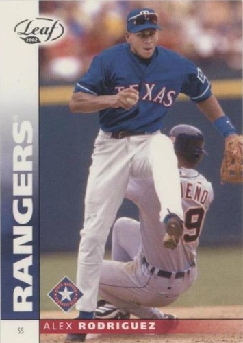 2002 Leaf - Alex Rodriguez #49