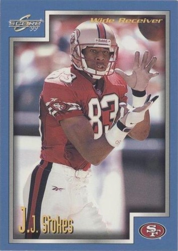 1999 Score J.J. Stokes #76